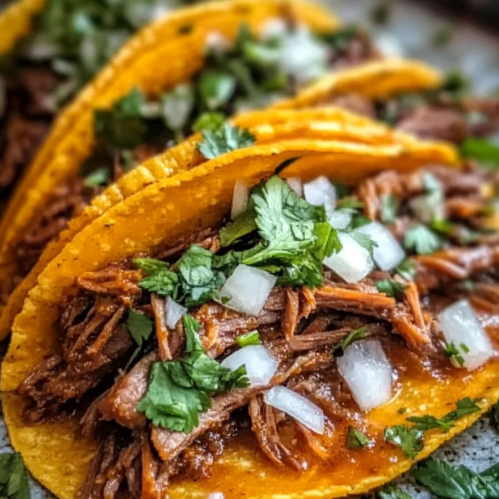Crock Pot Birria Tacos