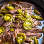 Crockpot Mississippi Pot Roast | Easy, Flavorful, and Fall-Apart Tender