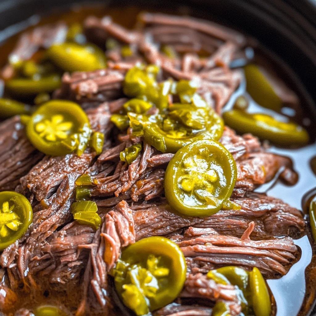 Crockpot Mississippi Pot Roast | Easy, Flavorful, and Fall-Apart Tender