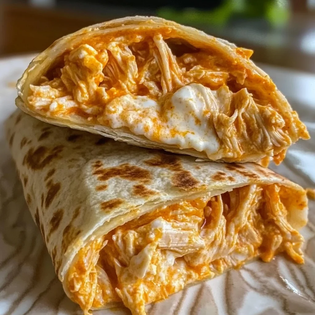 High Protein Cheesy Buffalo Chicken