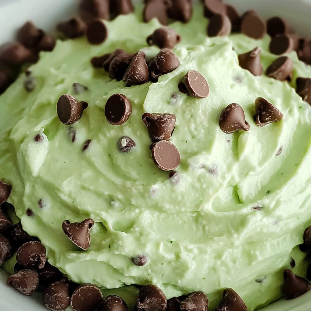 Mint Chocolate Chip Dip