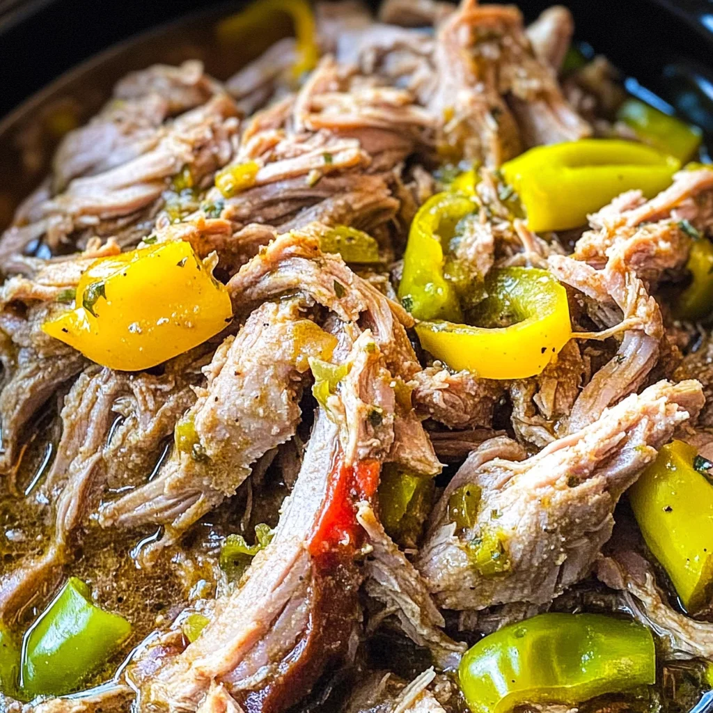 Slow Cooker Mississippi Pulled Pork