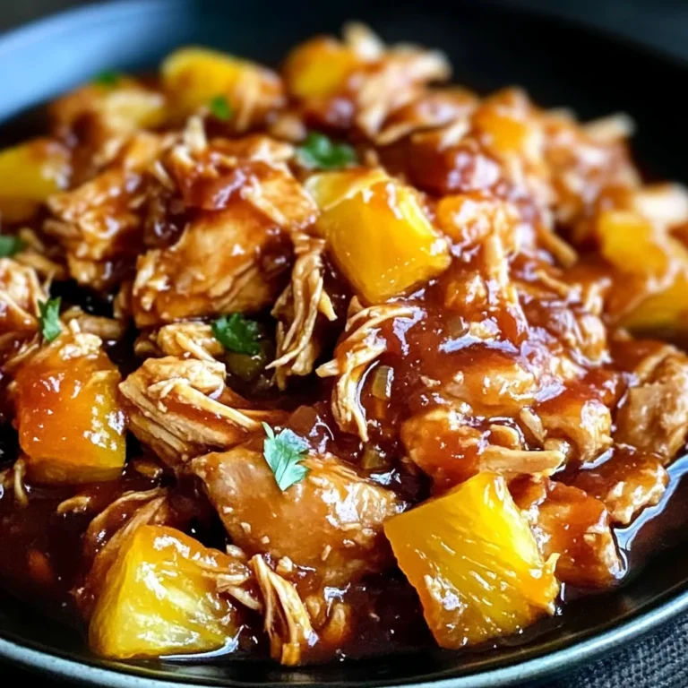 Sweet Hawaiian Crockpot Chicken