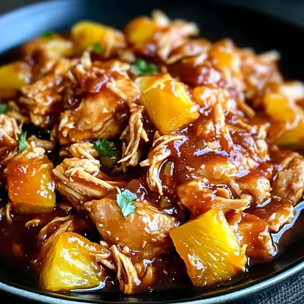 Sweet Hawaiian Crockpot Chicken