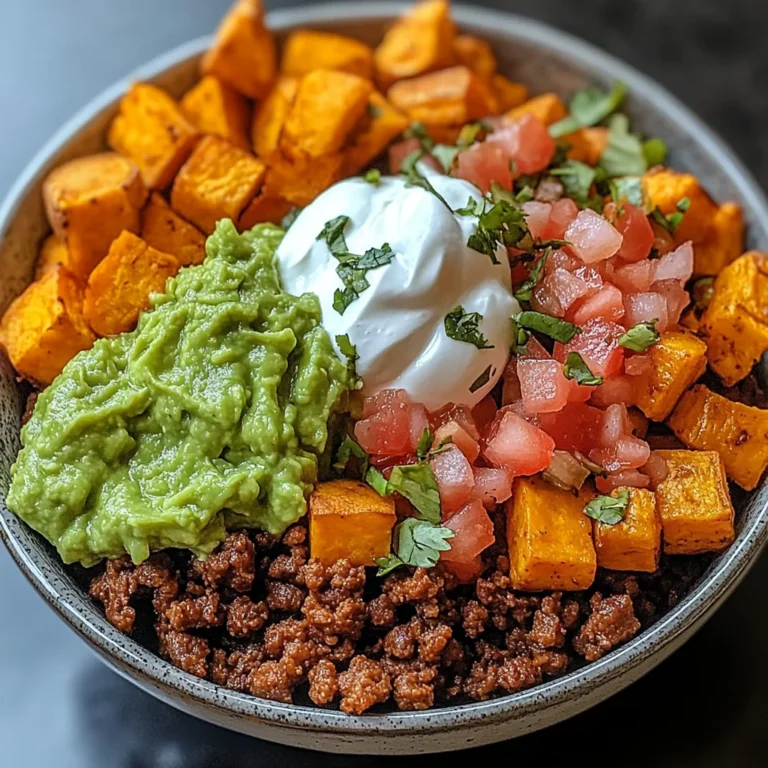 Sweet Potato Taco Bowl: Colorful Comfort Food Made Easy