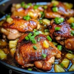 The Best Baked Pineapple Chicken Thigh Marinade