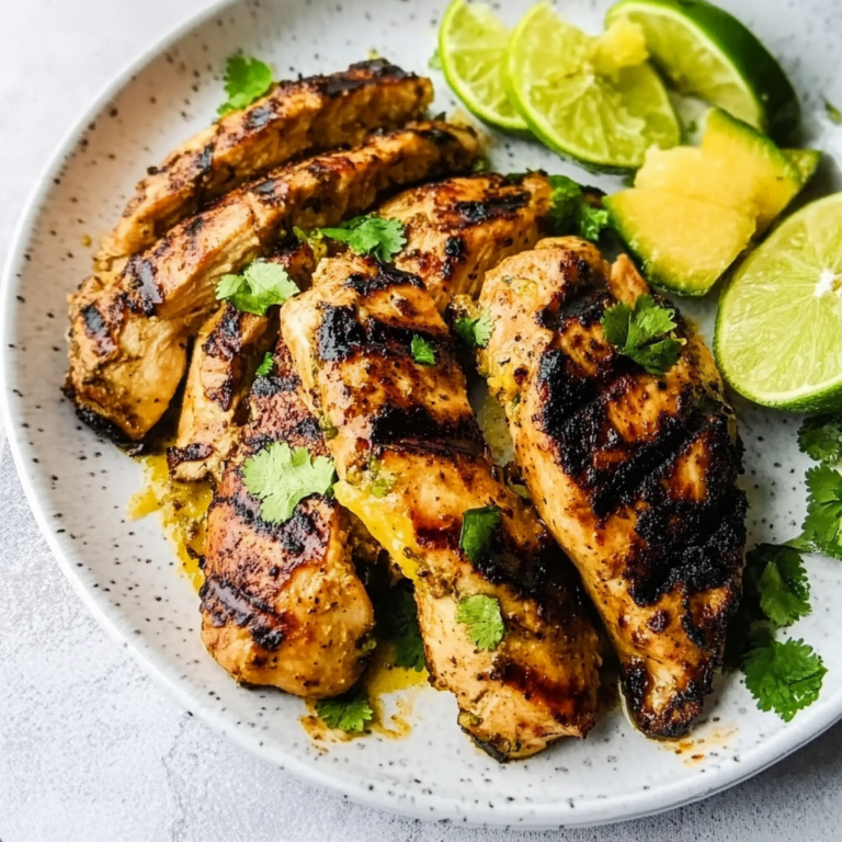 Grilled Mango Lime Chicken
