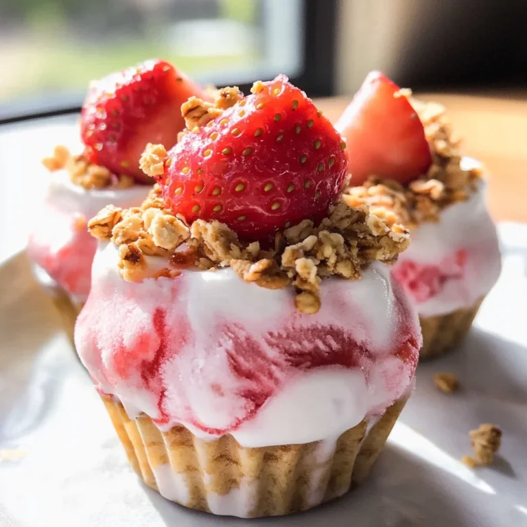 3 Ingredient Strawberry Yogurt Bites