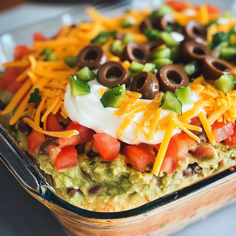 7 Layer Dip Recipe