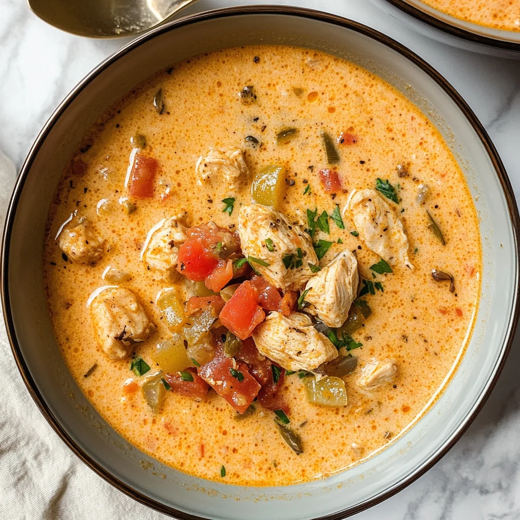Creamy Cajun Chicken Soup