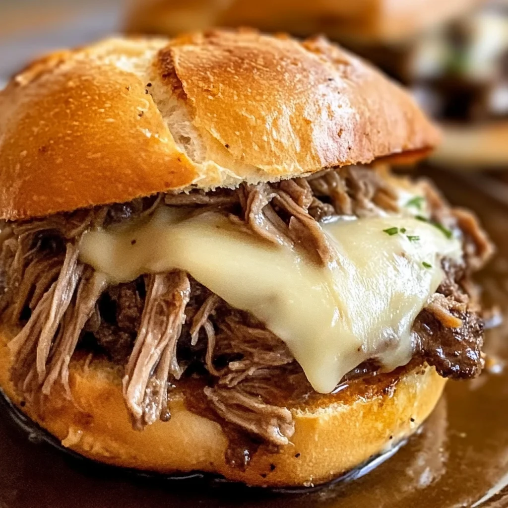 Crockpot French Dip Sandwiches – Simple & Amazing Flavor