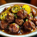 Crockpot Mississippi Meatballs