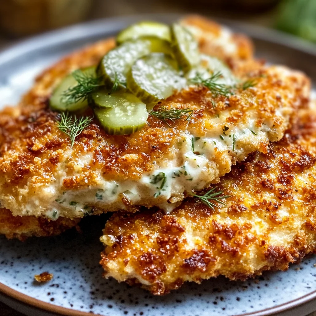 Dill Pickle Parmesan Chicken Recipe