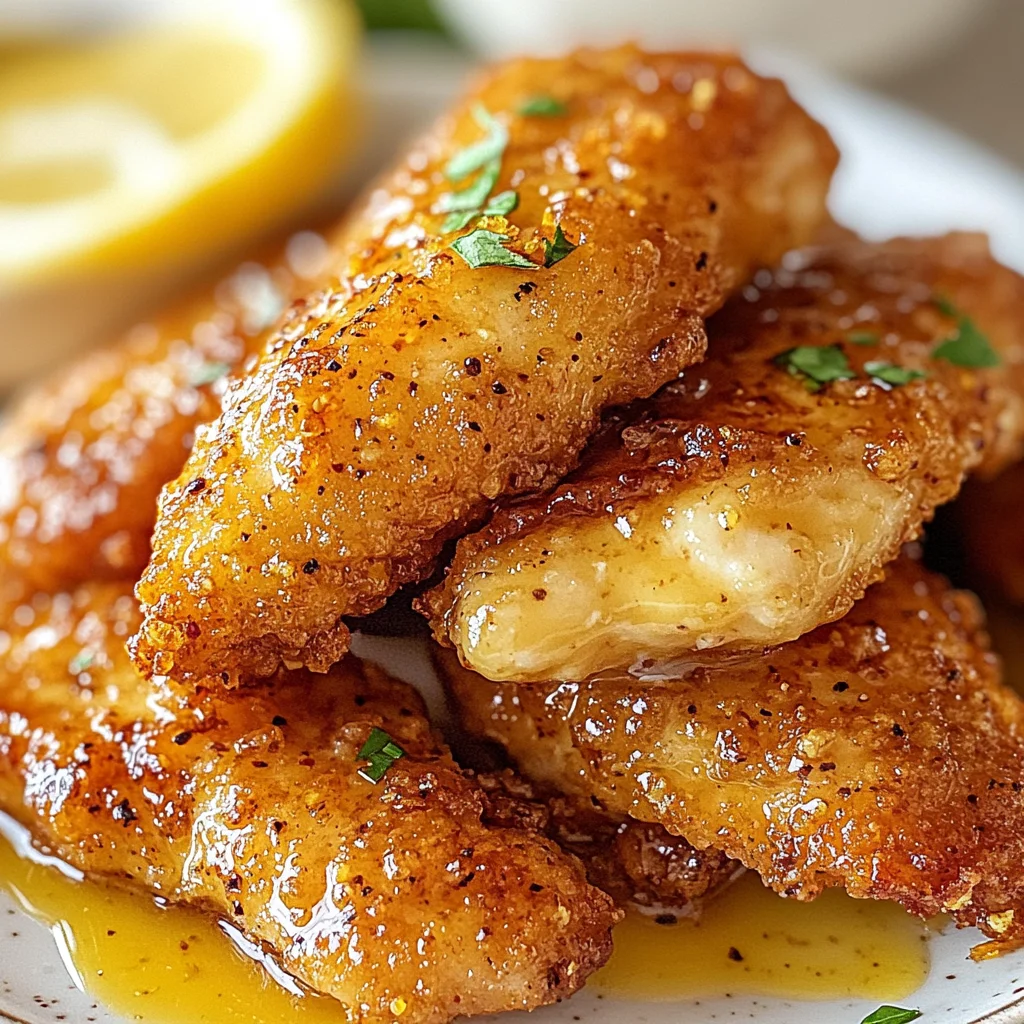 Easy Honey Lemon Pepper Chicken Tenders