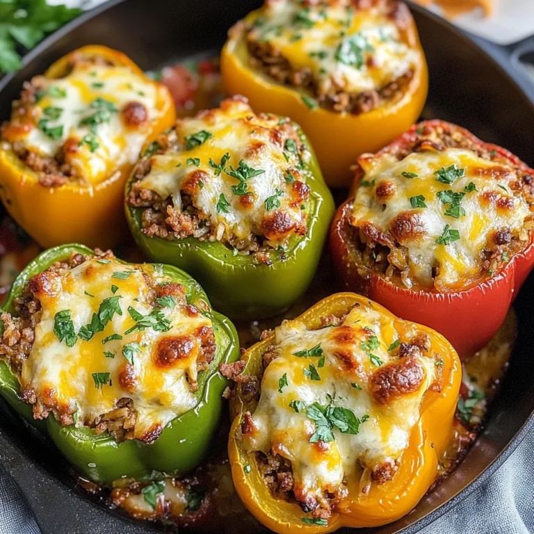 Easy Stuffed Bell Peppers Recipe