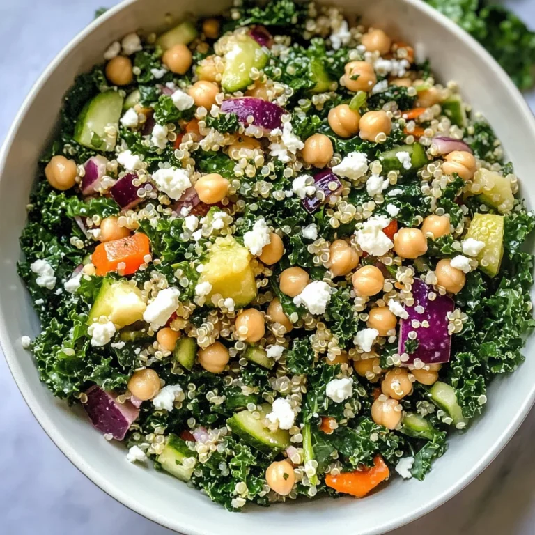 Kale Quinoa Salad - With Lemon Dressing
