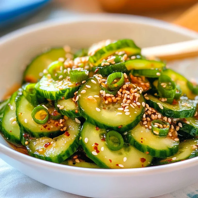 Korean Cucumber Salad Recipe