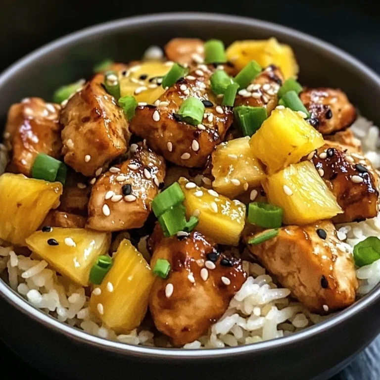 Pineapple Chicken and Rice