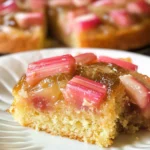 Rhubarb Upside Down Cake