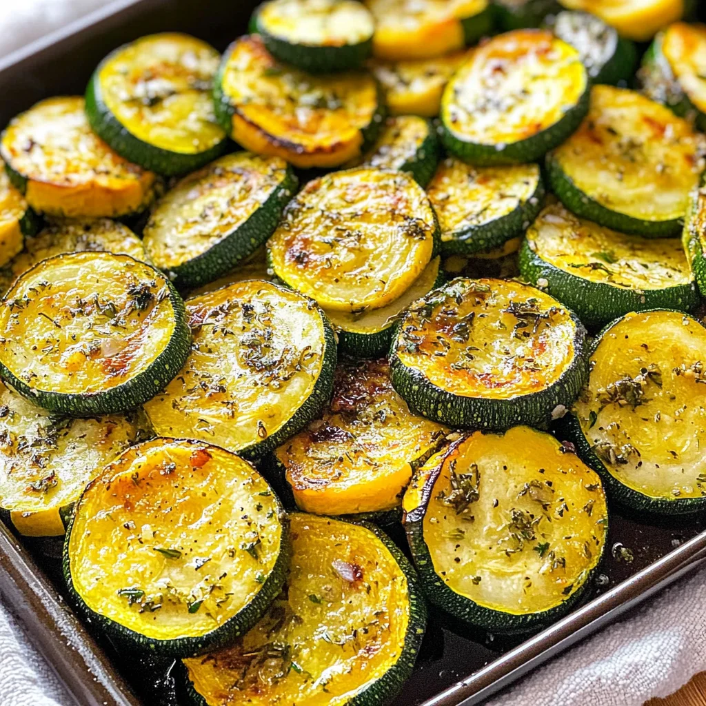 Roasted Zucchini And Squash (Easy Recipe)