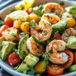 Shrimp + Avocado + Tomato Salad