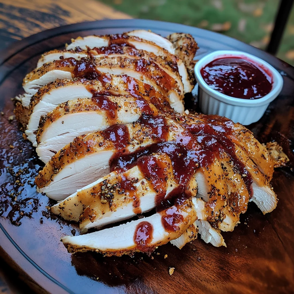 Smoked Peppercorn Turkey Breast