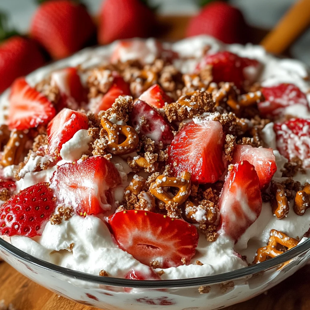 Strawberry Crackle Salad