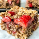 Strawberry Oatmeal Bars