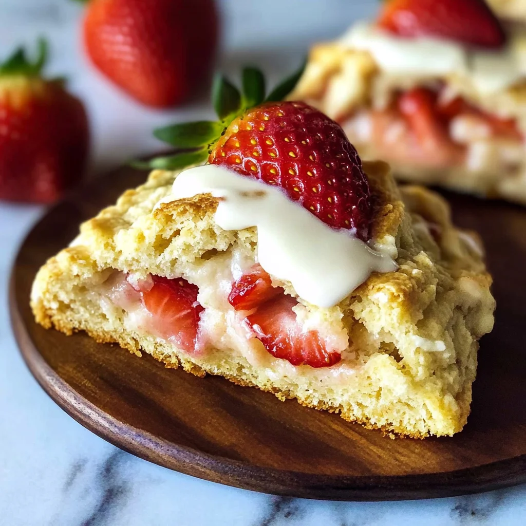 Strawberry Scones