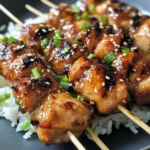 Teriyaki Chicken Skewers