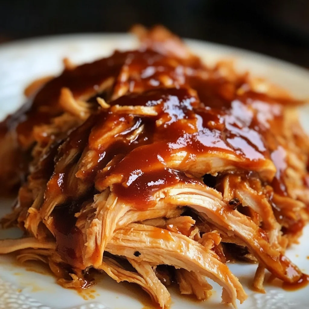 The Best Crockpot BBQ Chicken (Easy Pulled Chicken)