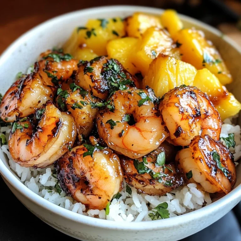 Tropical Shrimp Rice Bowl Recipe