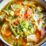 VEGETABLE CABBAGE SOUP