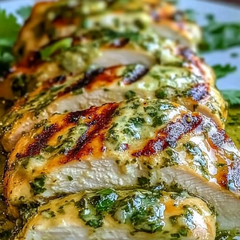 Grilled Salsa Verde Pepper Jack Chicken