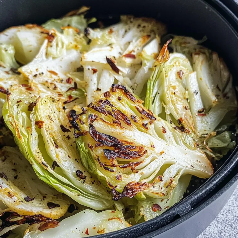 Air Fryer Cabbage