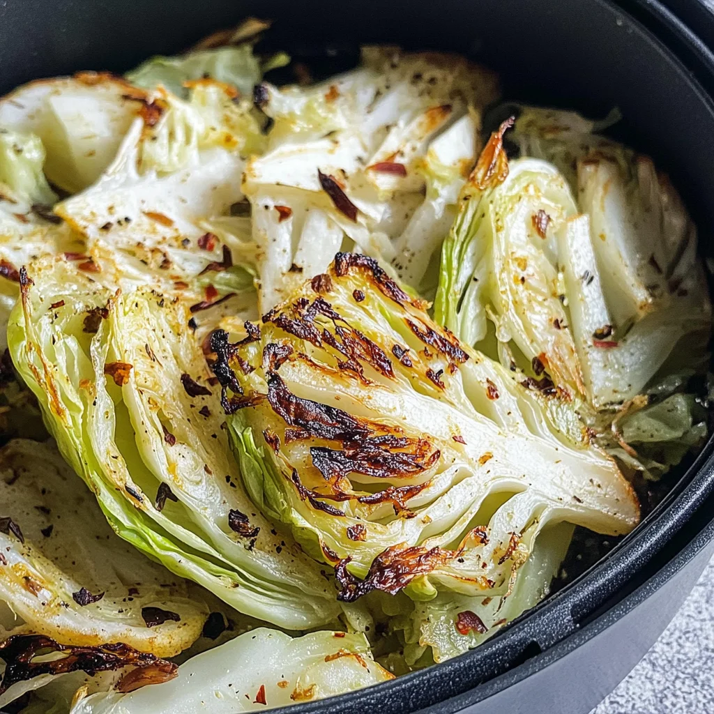 Air Fryer Cabbage