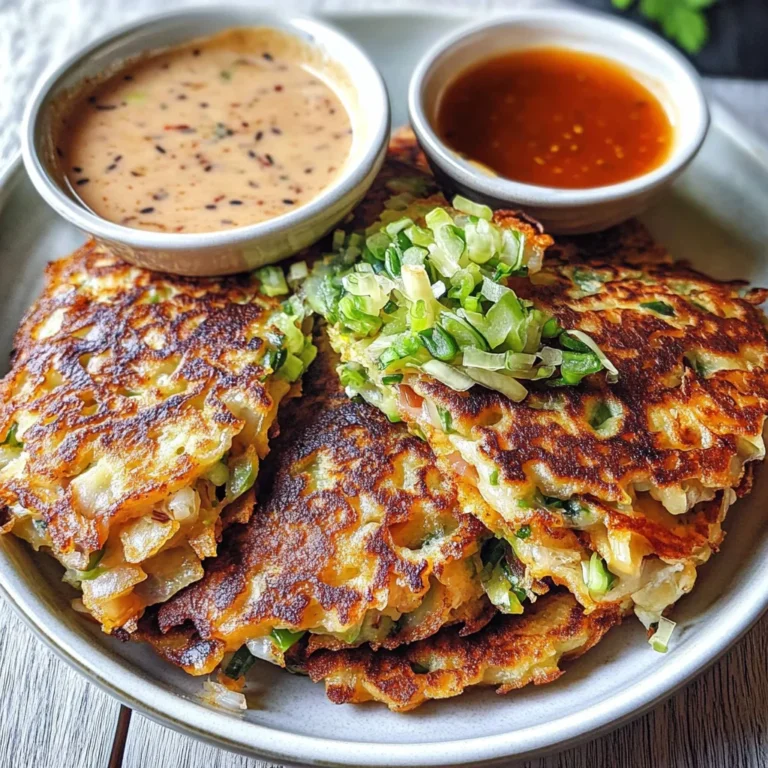 Cabbage Pancakes (Okonomiyaki)