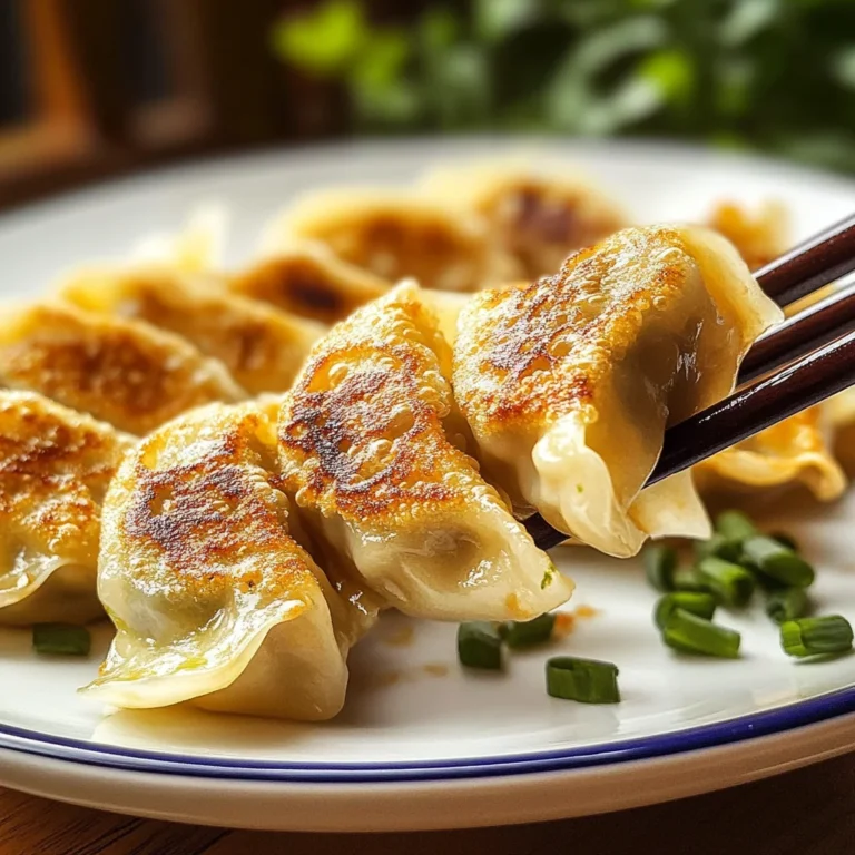 Chinese Dumplings (Potstickers) Recipe
