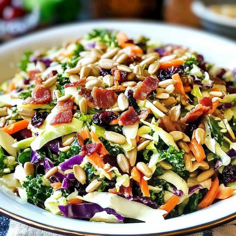 Copycat Sunflower Crunch Kale Cabbage Salad
