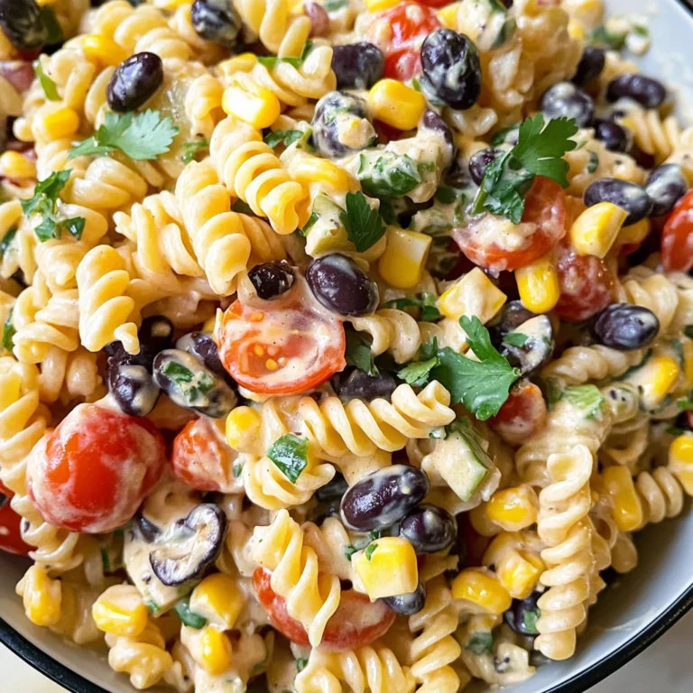 Creamy Southwest Pasta Salad Recipe
