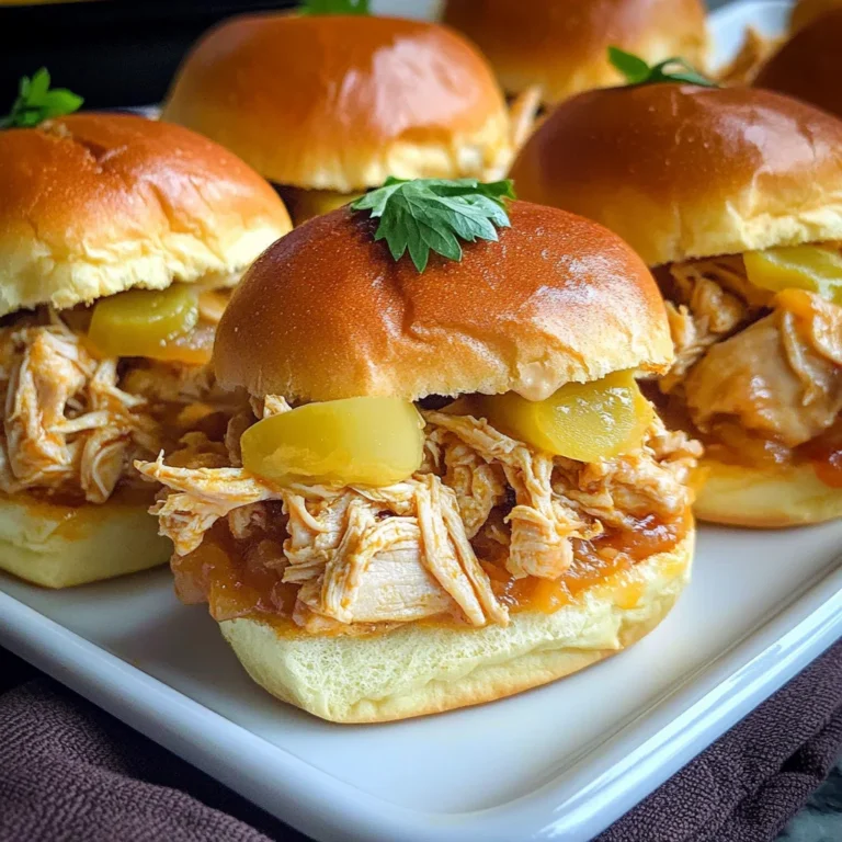 Crock Pot Mississippi Chicken Sliders