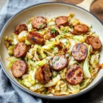 Easy Sausage and Cabbage Skillet