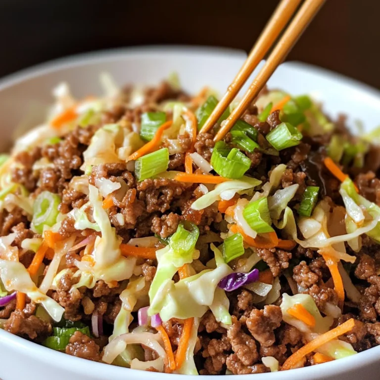 Egg Roll in a Bowl