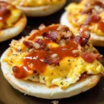 English Muffin Breakfast Pizzas