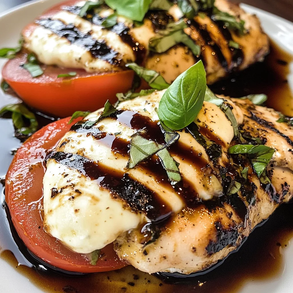 Grilled Chicken Caprese