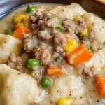 Ground Beef and Dumplings