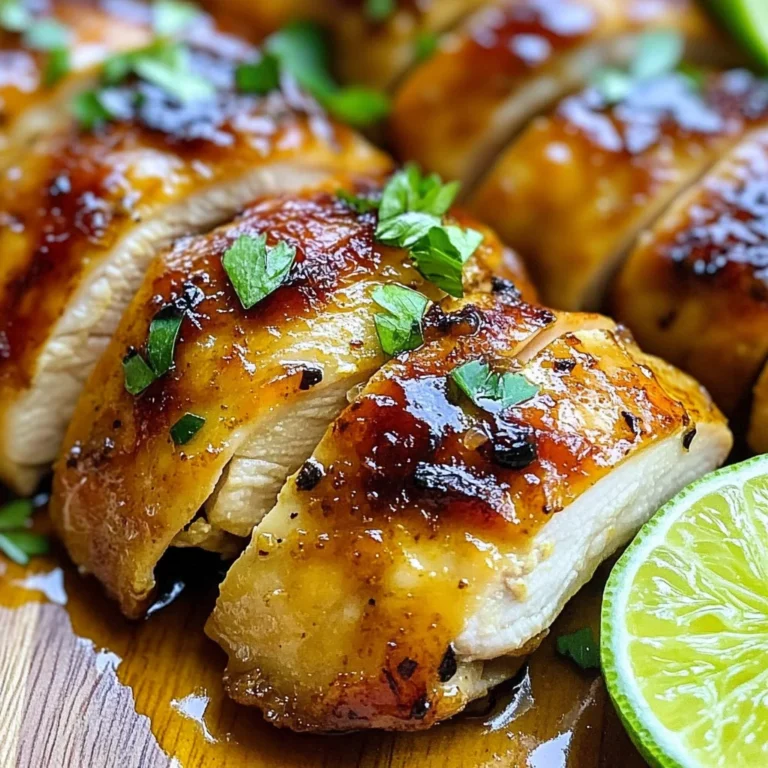Honey Lime Chicken
