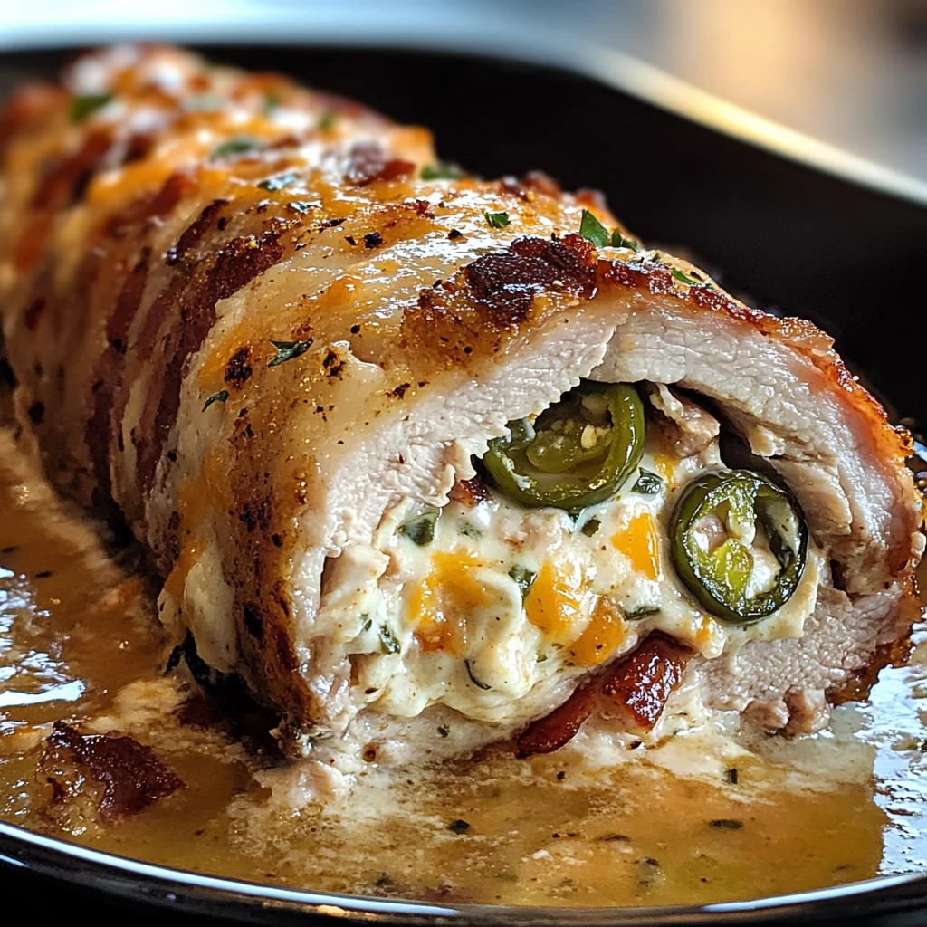 Jalapeno Popper Pork Loin