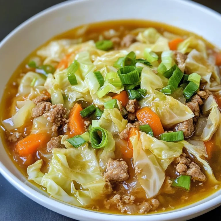 Keto Egg Roll Soup