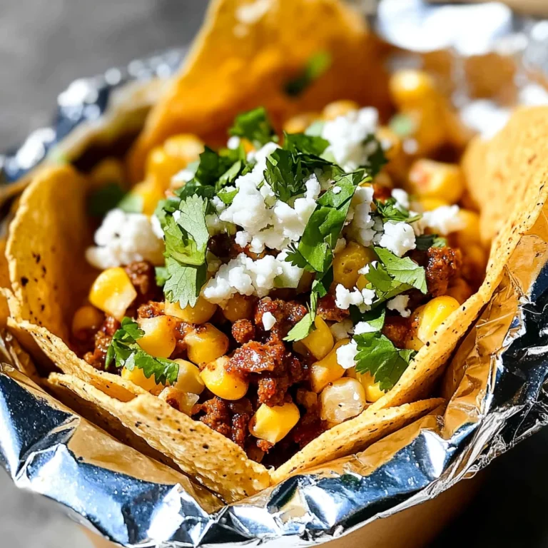 Mexican Street Corn Walking Tacos